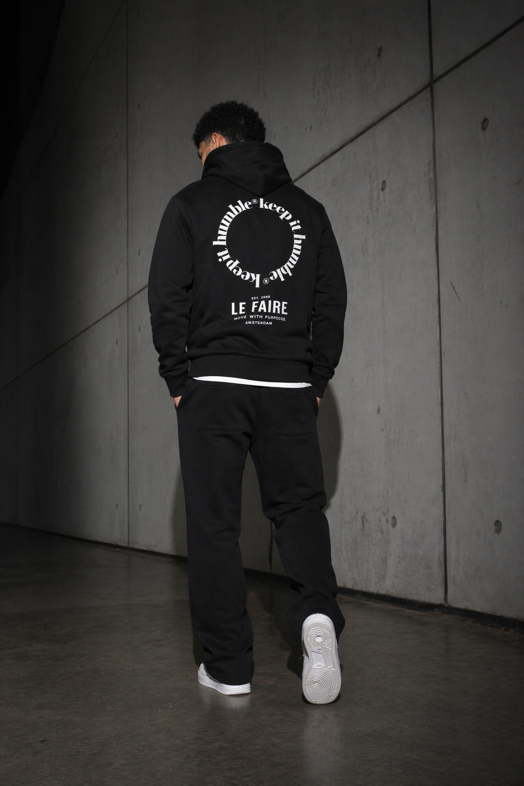 Signature Hoodie Noir